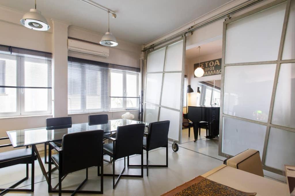Appartamento Athens Designer'S Loft Downtown Esterno foto