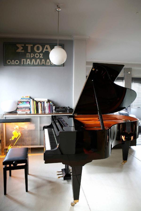 Appartamento Athens Designer'S Loft Downtown Esterno foto