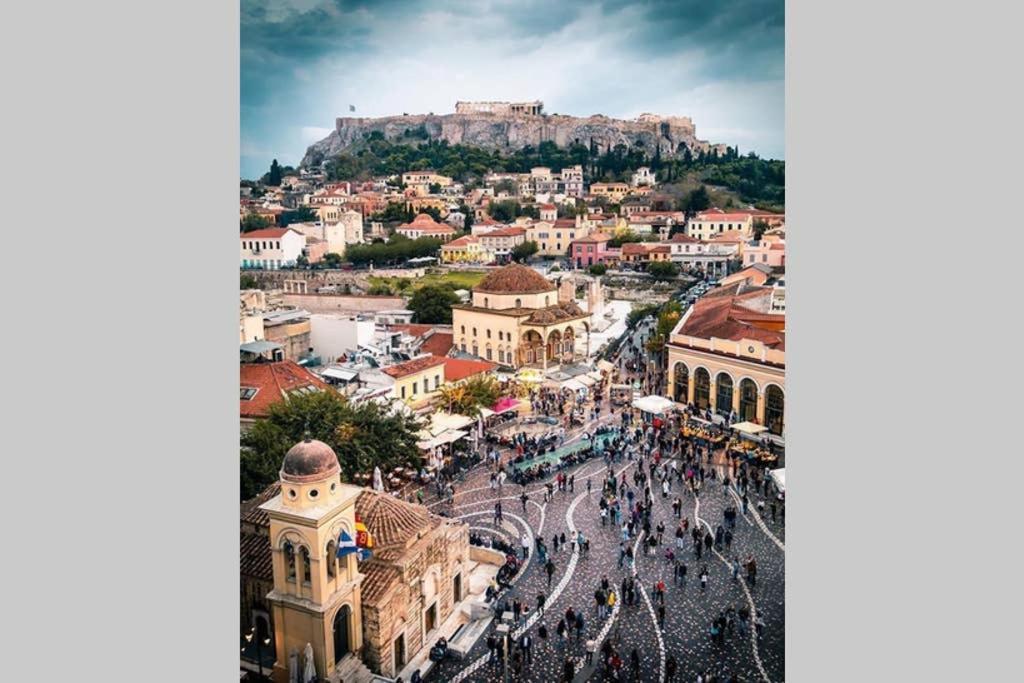 Appartamento Athens Designer'S Loft Downtown Esterno foto